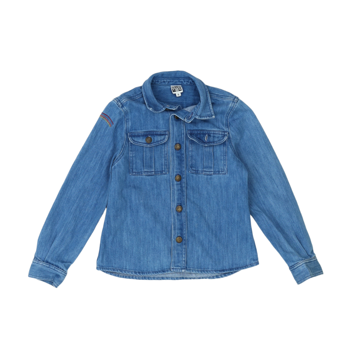 Veste en jean  - Très bon état bleu, BONTON