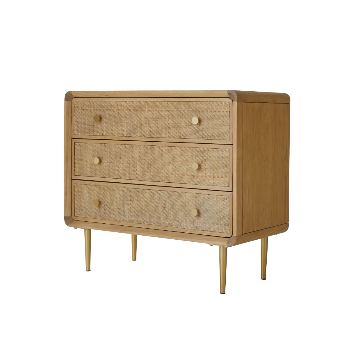 Commode en Chêne massif, COME naturel, TIKAMOON