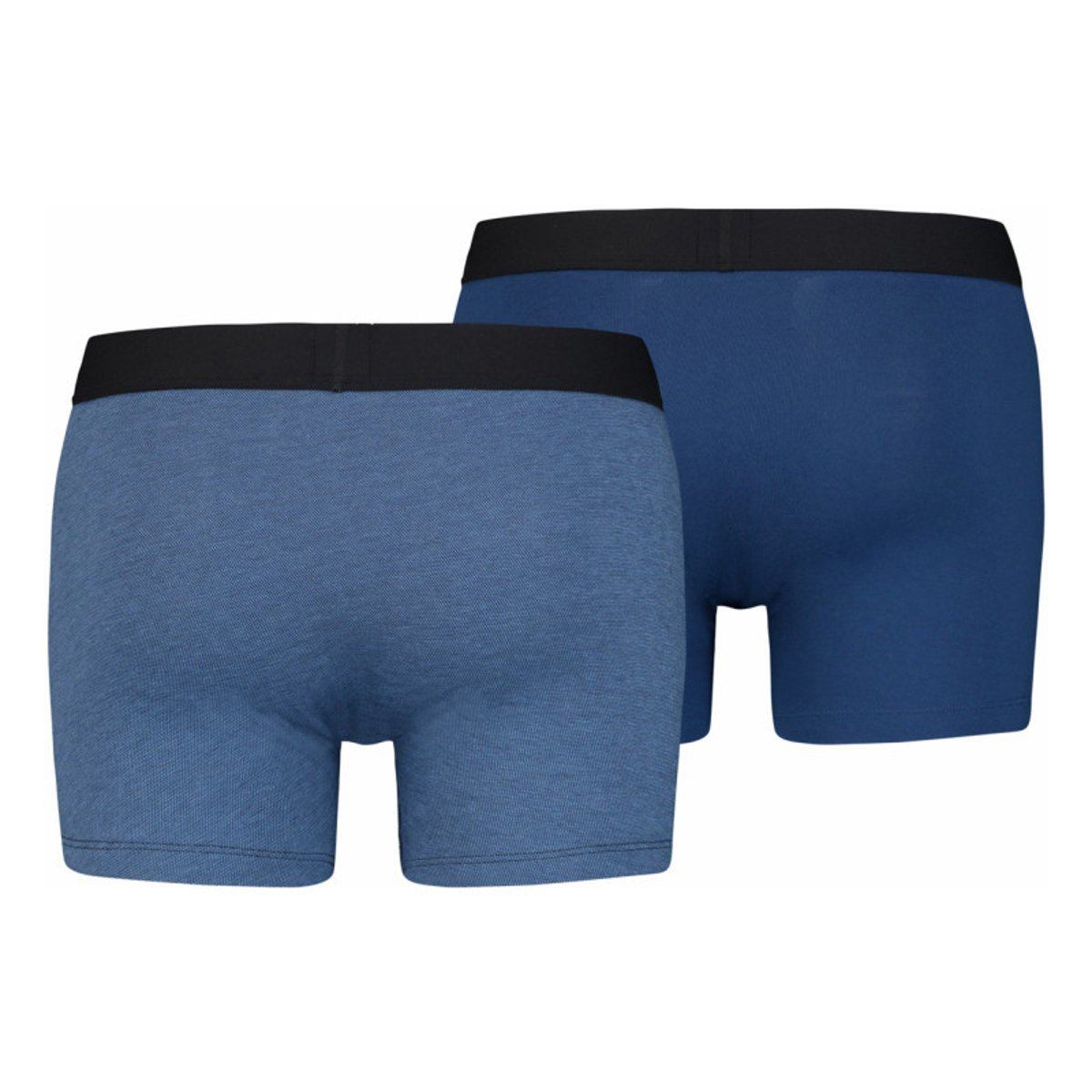 Boxers coton stretch homme bleu marine et bleu, lot de 2 bleu, LEVI'S