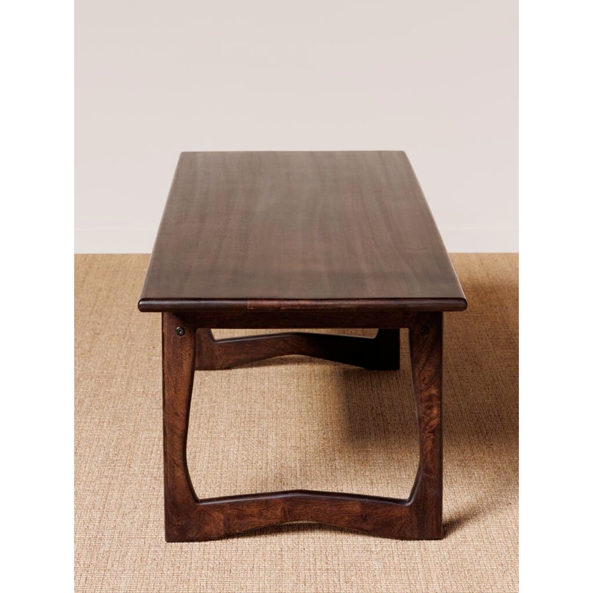 Table basse en bois BRUGES bois fonce, CHEHOMA