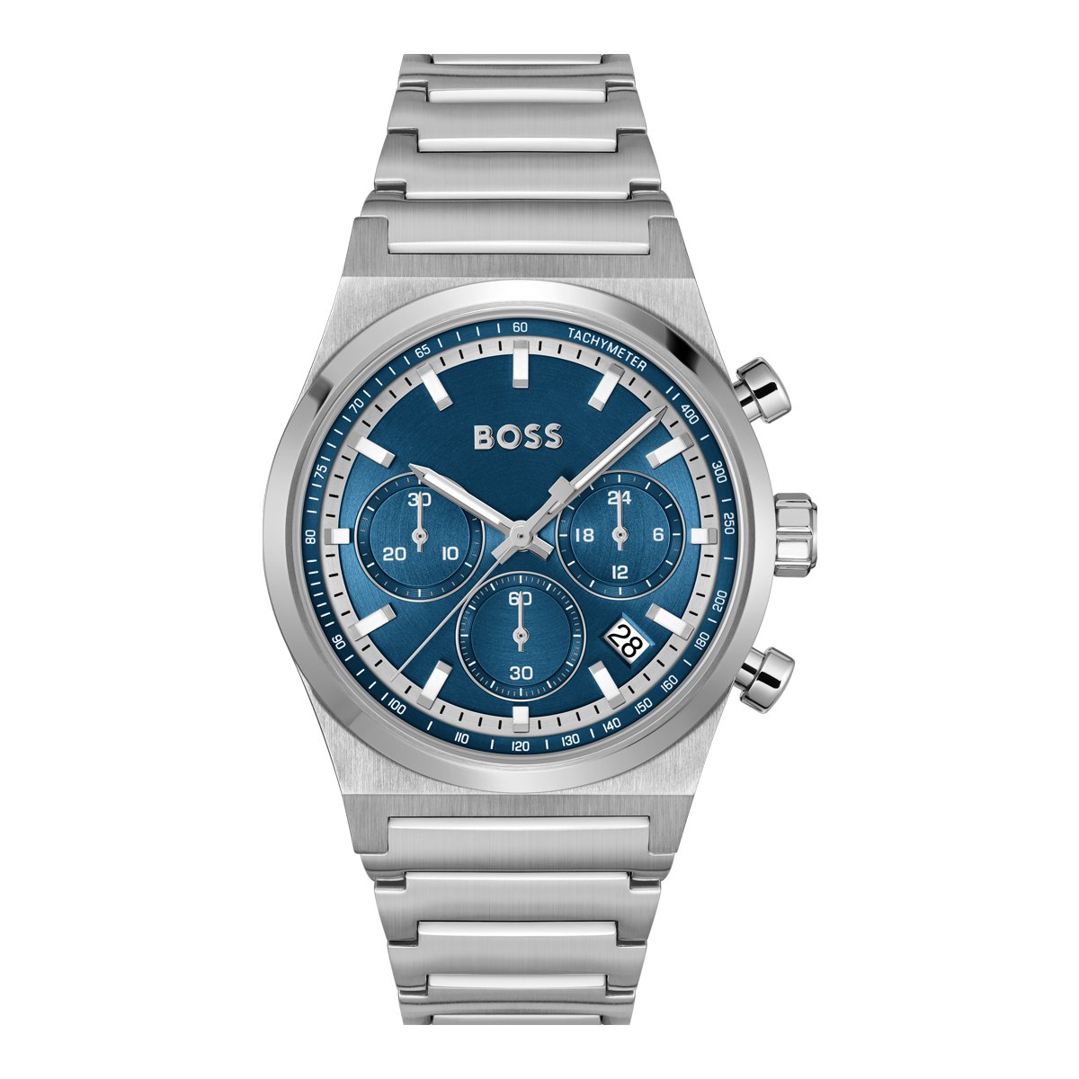Montre Analogique CANDOR CHRONO argenté argenté argenté, BOSS