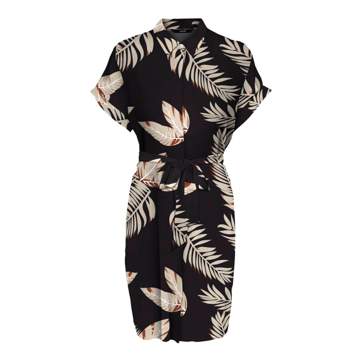 Robe Chemise VMEASY Robe courte noire - black, VERO MODA