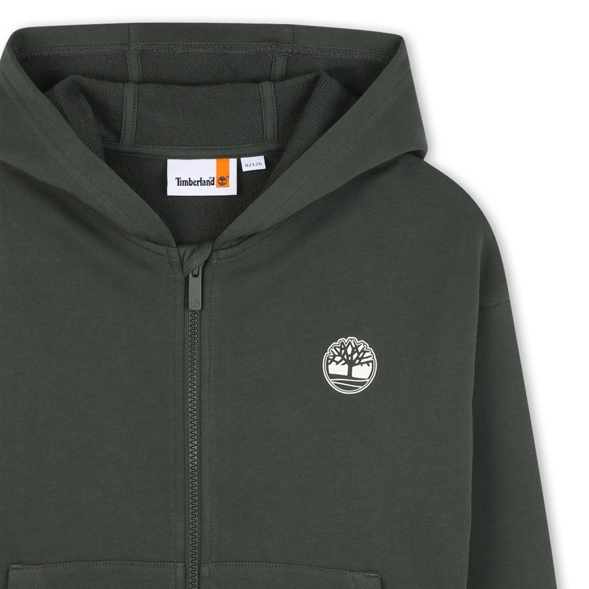 Sweat à capuche zippé rush fonce, TIMBERLAND