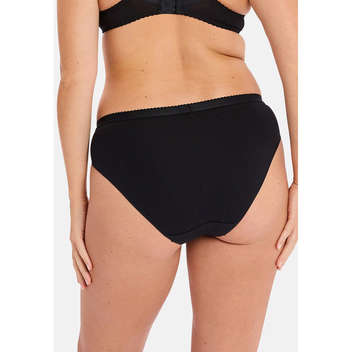 Slip COTON D'ARUM noir, SANS COMPLEXE