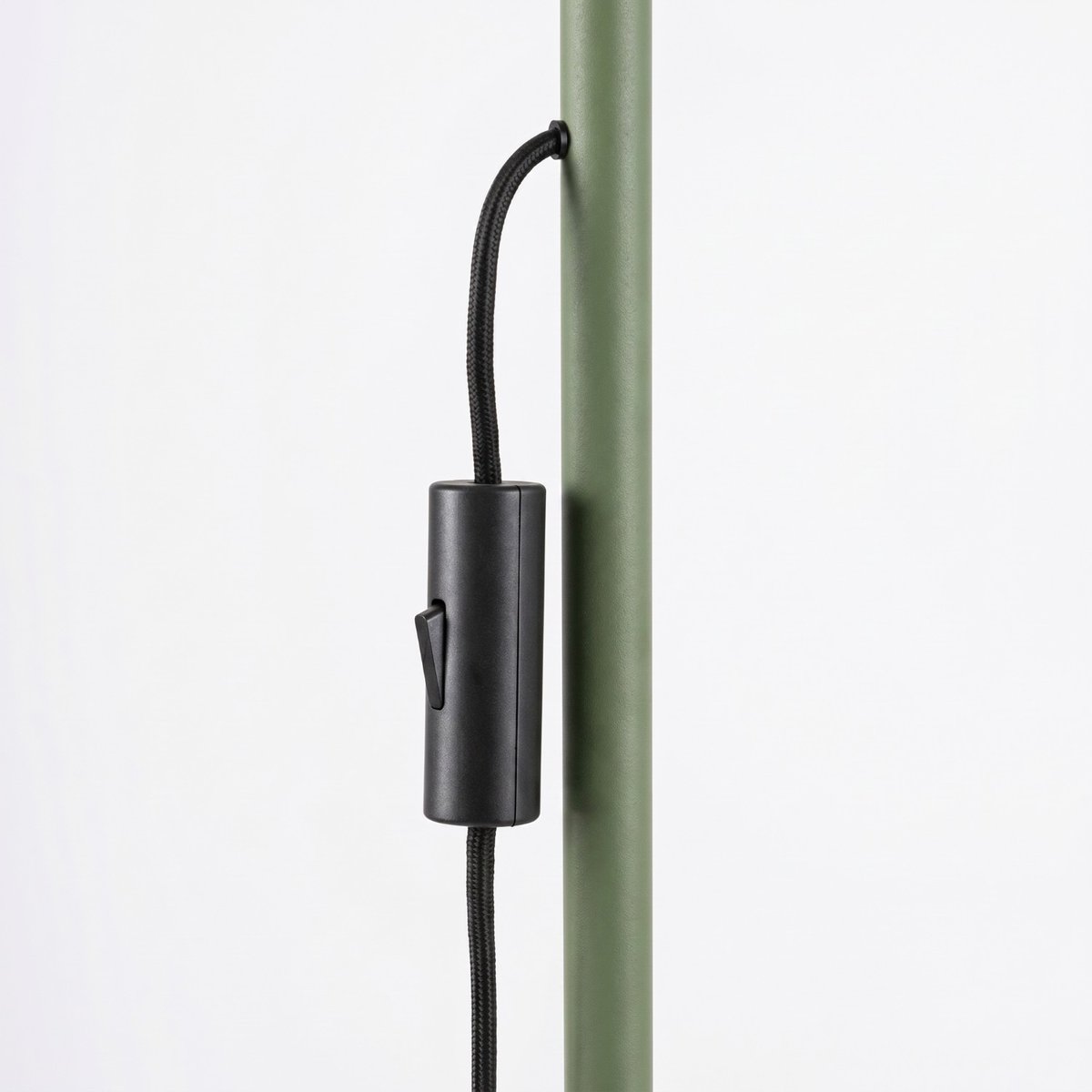 Lampadaire Aluminium Vert Olive GU10 3 KARBON vert olive, EDEN