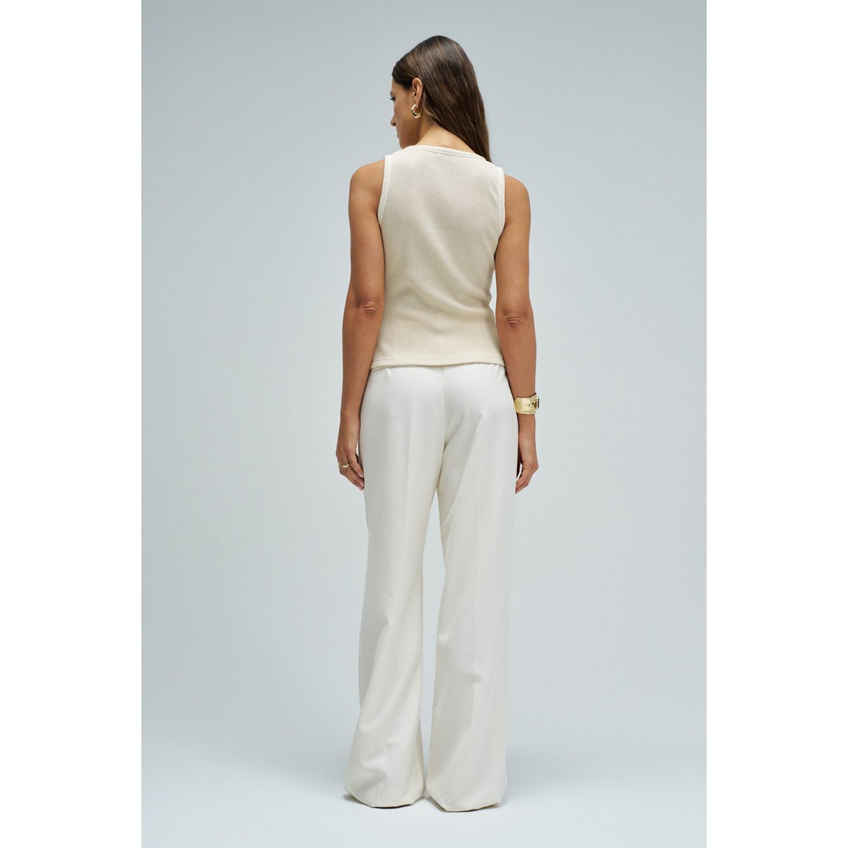 COLETE EN MAILLE blanc, SALSA JEANS