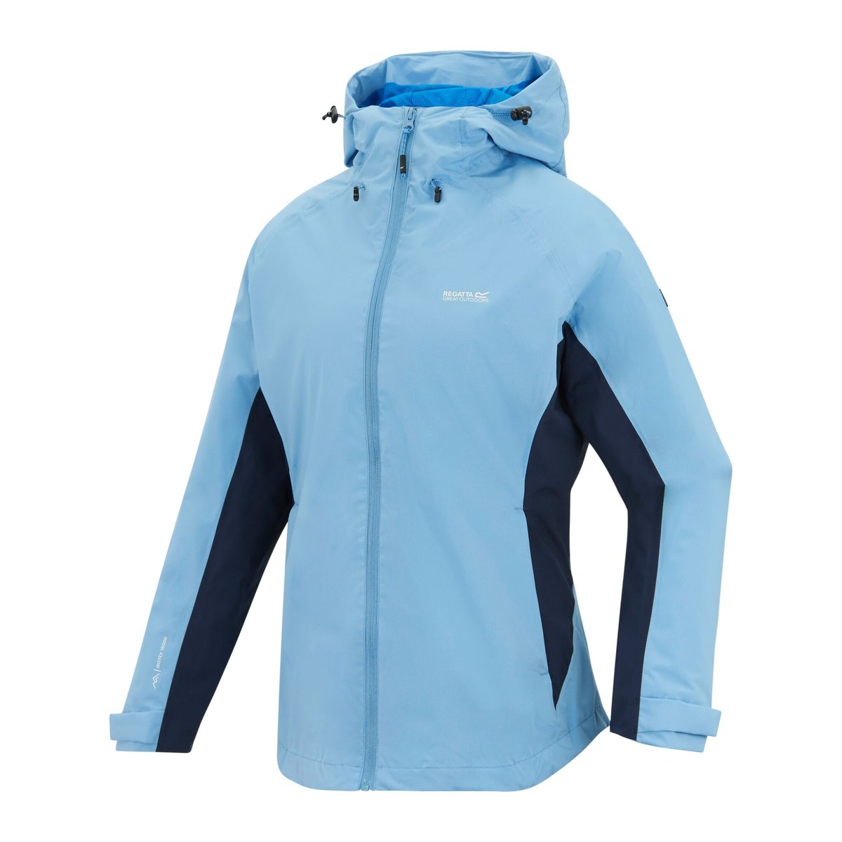 Veste imperméable FREESDALE bleu denim délavé, REGATTA