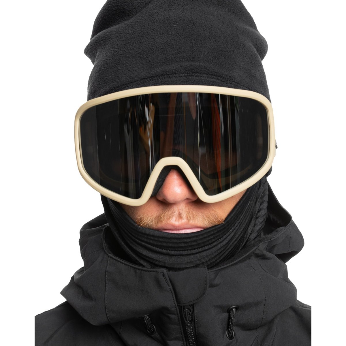 Masque de snowboard BROWDY ASWEETIN blanc a sweetin/nxt silver ml s1s3, QUIKSILVER
