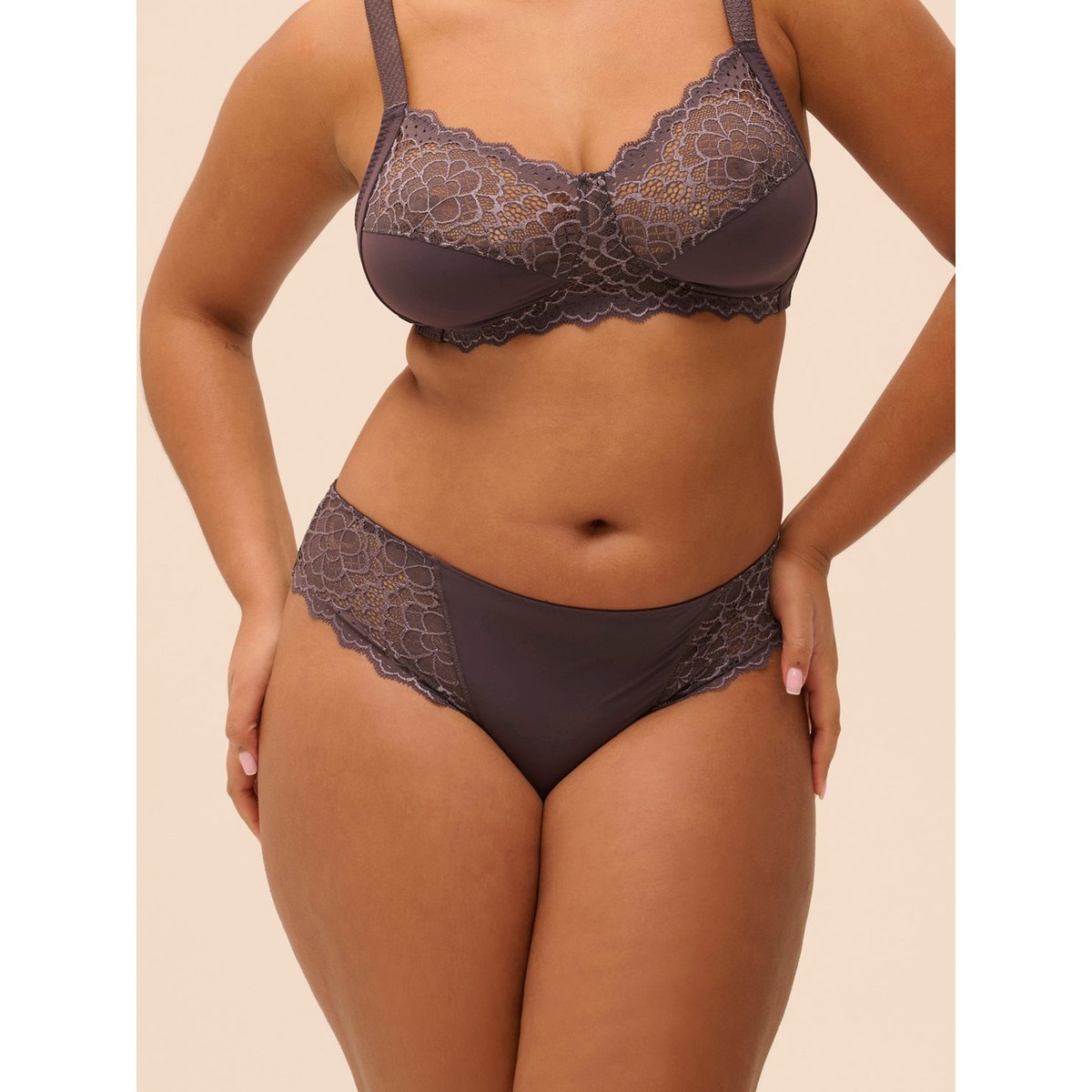 Culotte, CARESSE gris, SIMONE PERELE