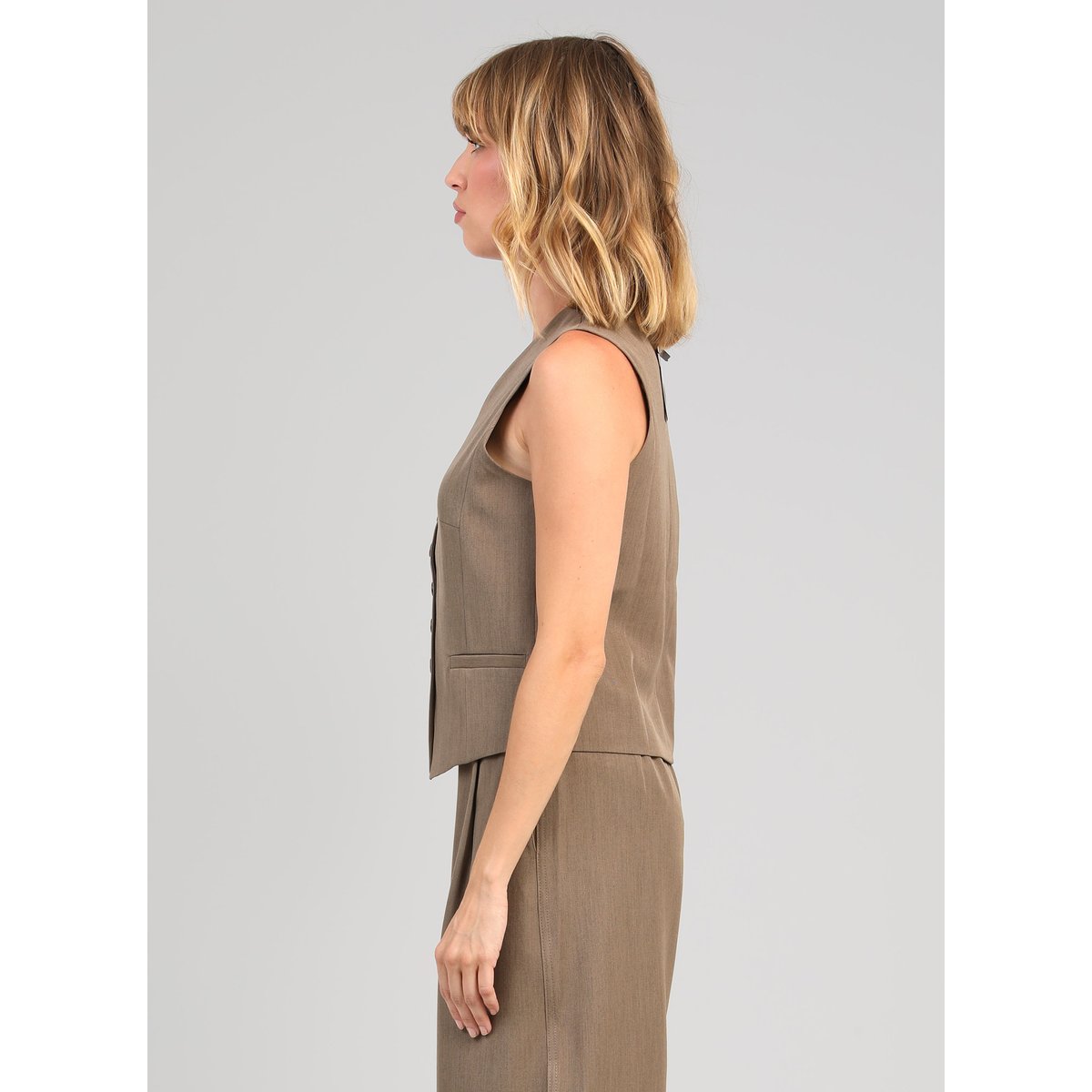Veste ZALY taupe, AN'GE