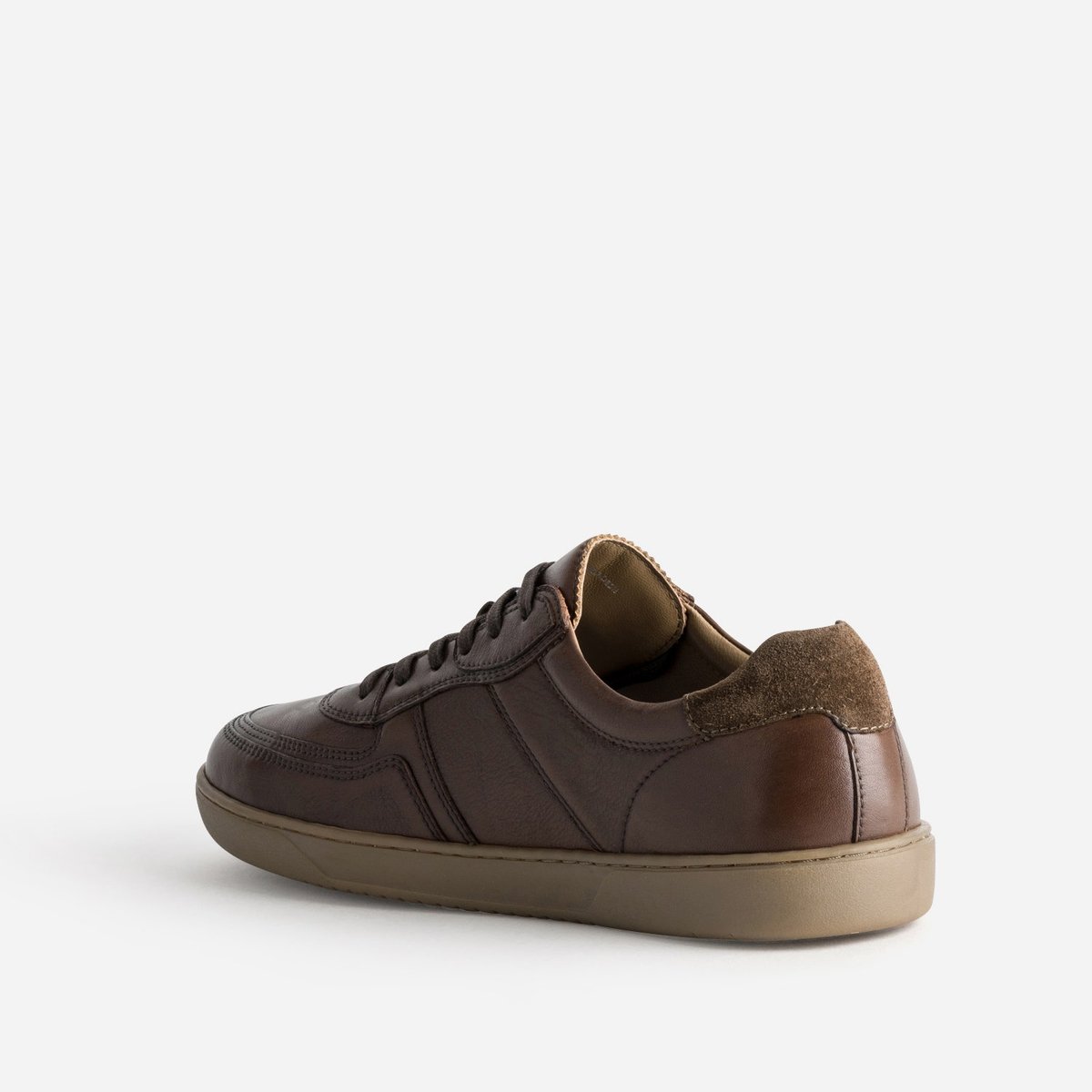 Basket en cuir PARFAIT cognac, ERAM