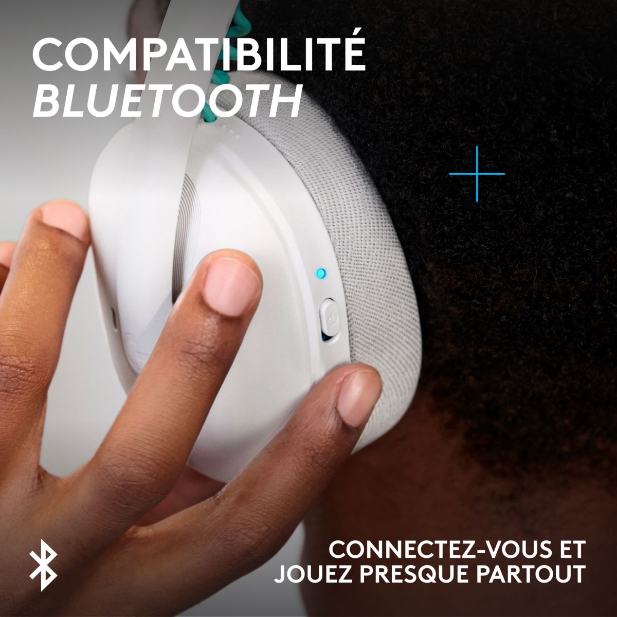 Casque gamer G325 Blanc couleur unique, LOGITECH