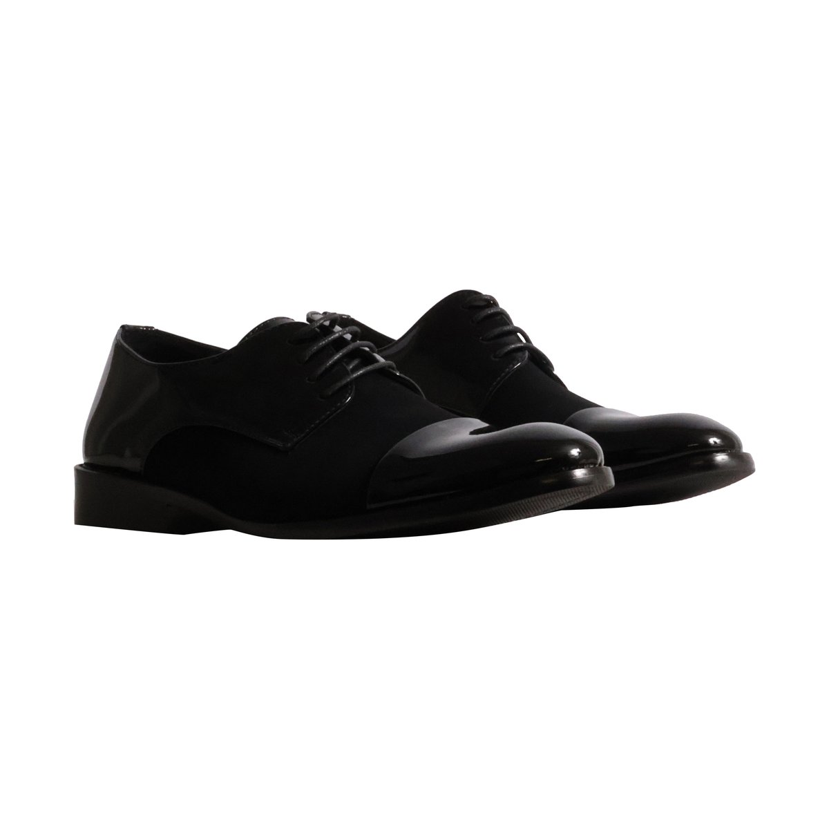 Derbies Cuir noir, ENZO MARCONI