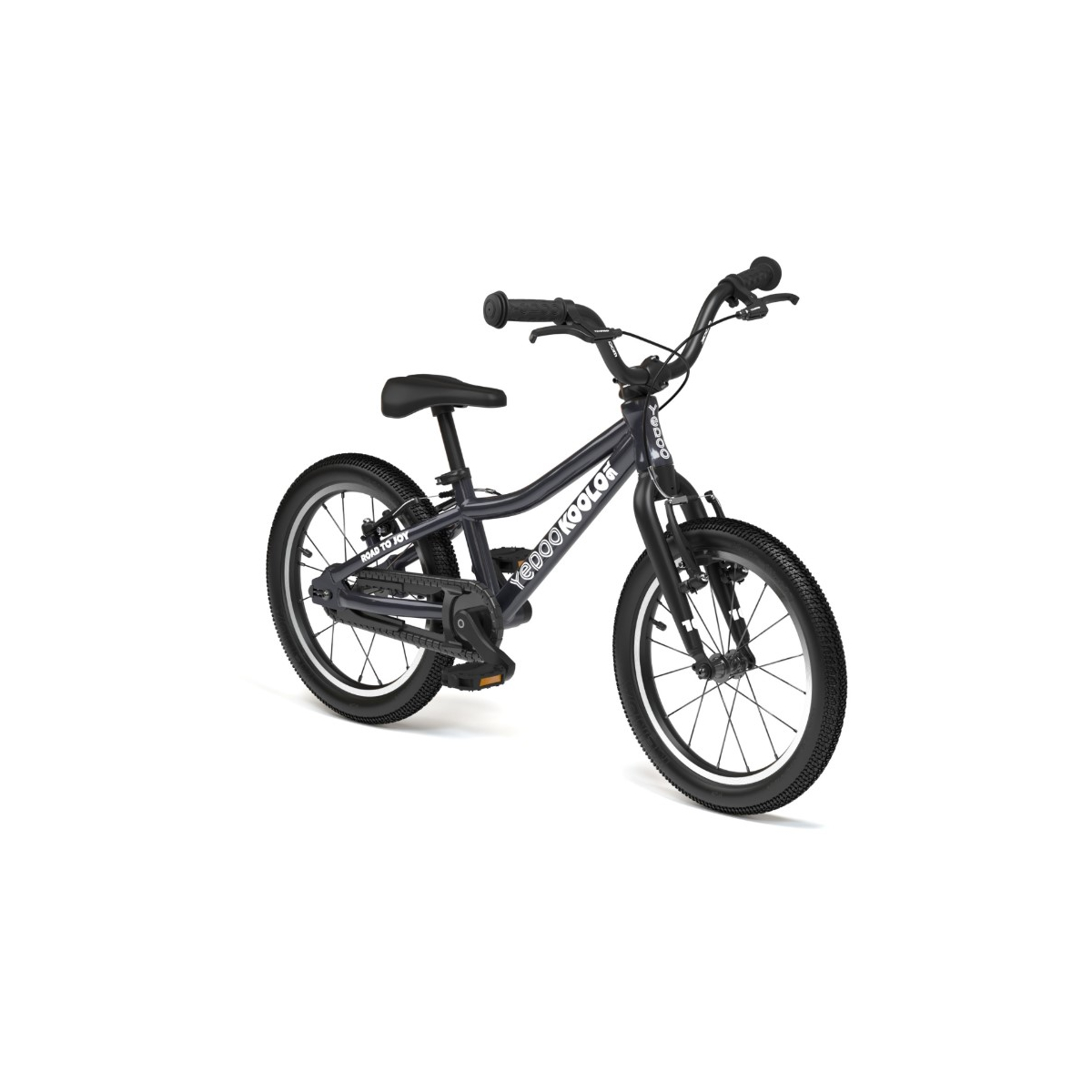 Vélo enfant Koolo 16 gris couleur unique, YEDOO