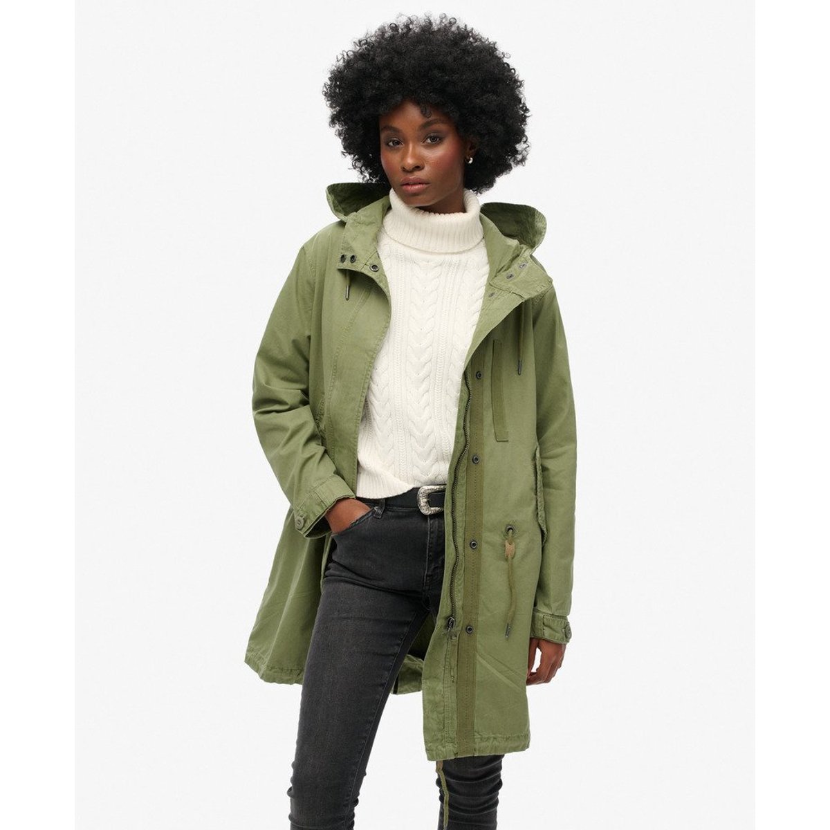 Parka Vintage Field kaki vintage, SUPERDRY