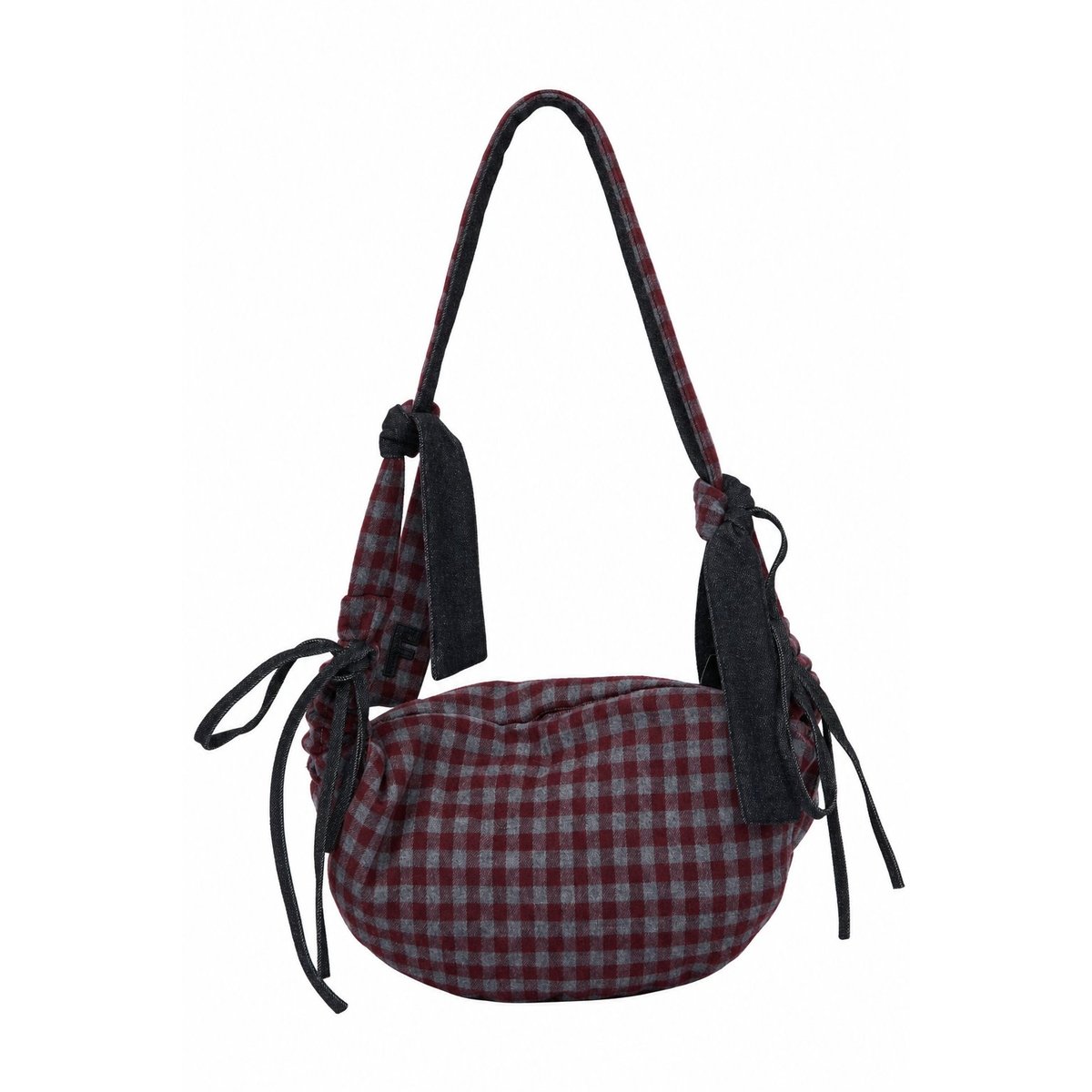 Sac Takase en coton TAKASE bordeaux, FRNCH