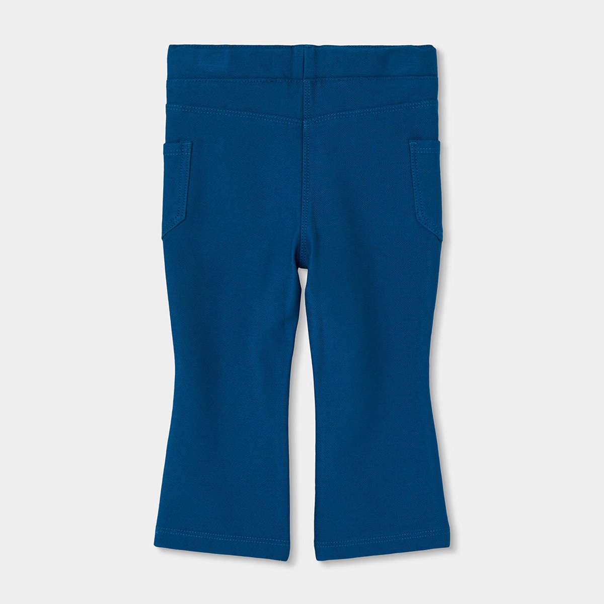 Pantalon fille en maille bleu, BOBOLI