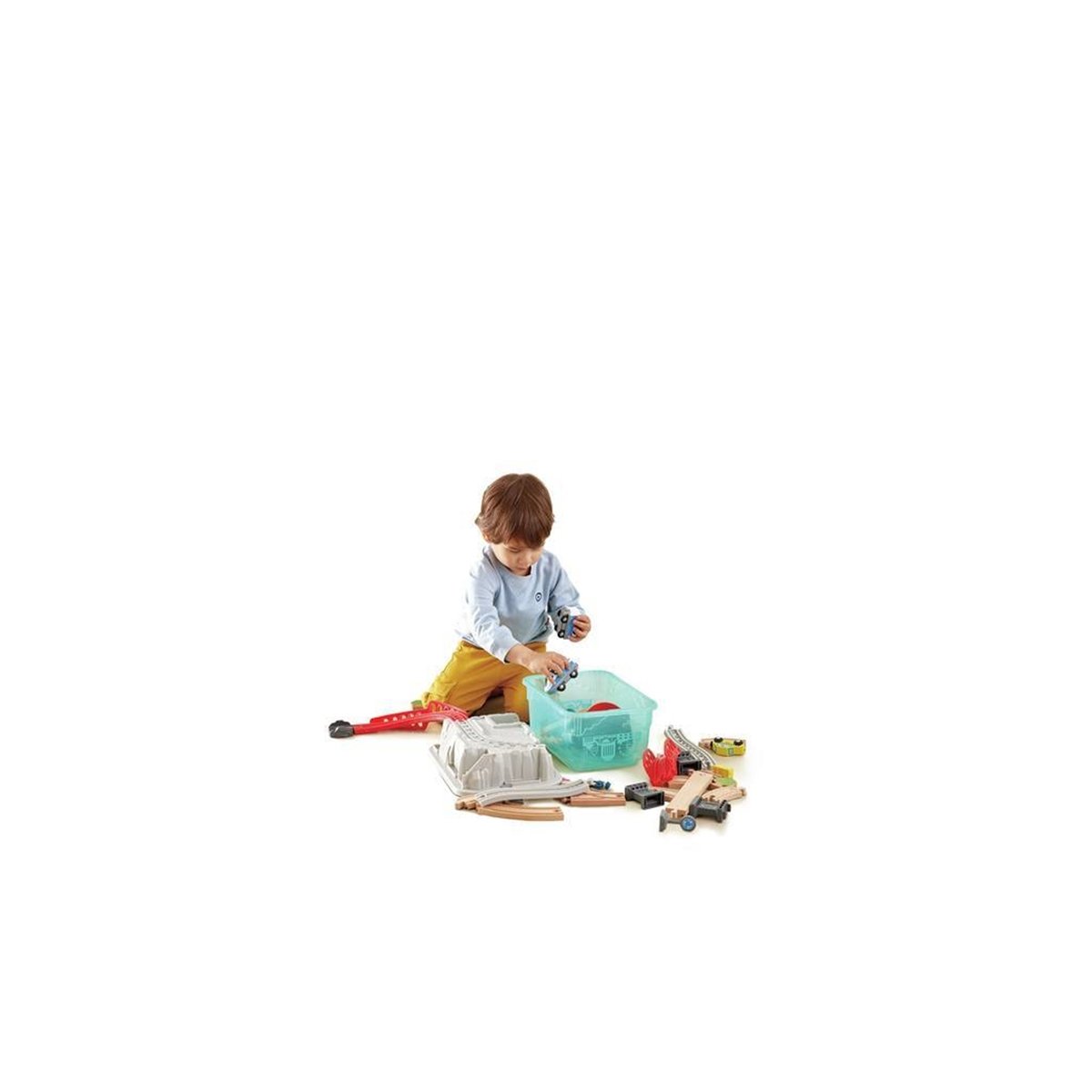 Coffret de train 2 en 1 multicolore, HAPE