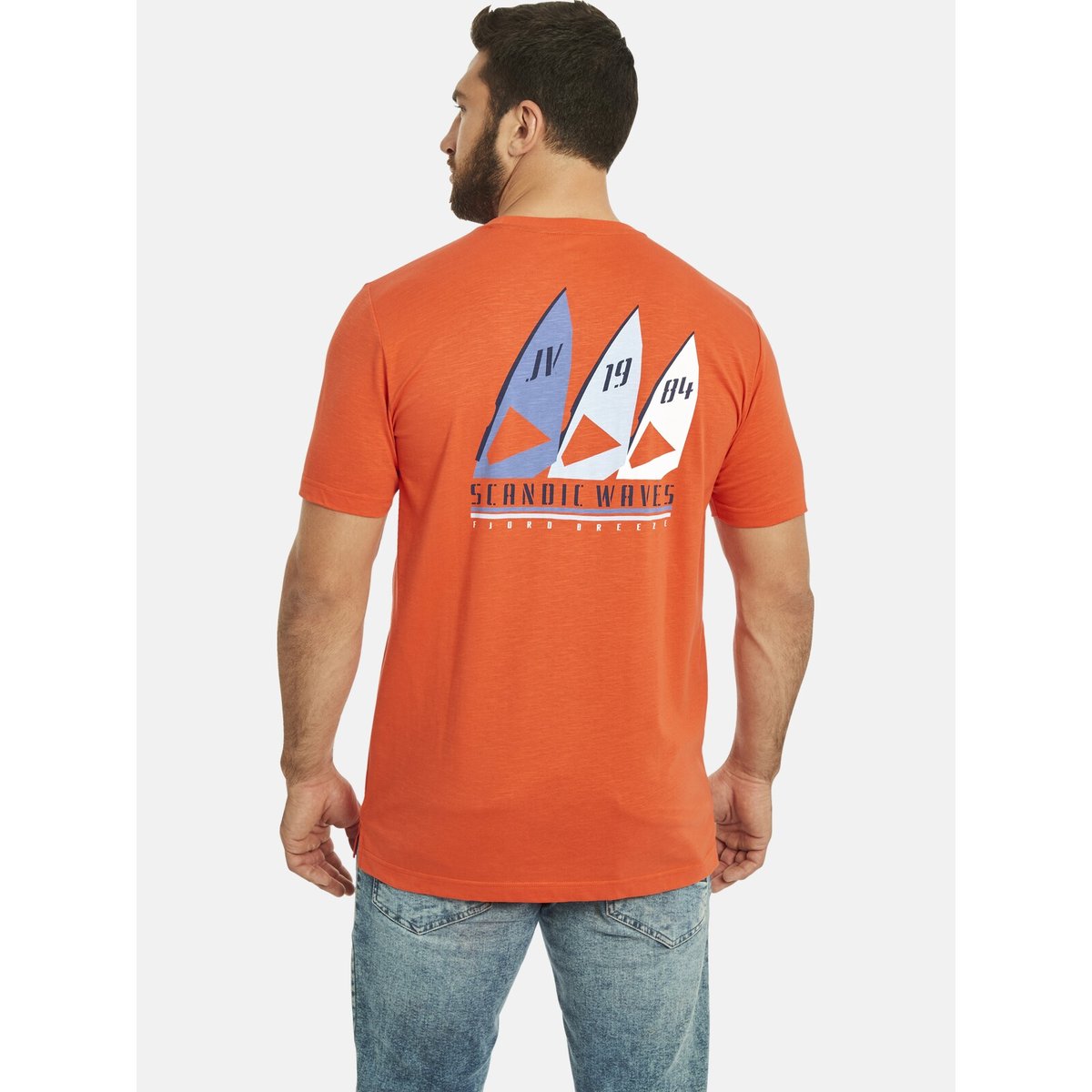 T-shirt GARMANN orange, JAN VANDERSTORM