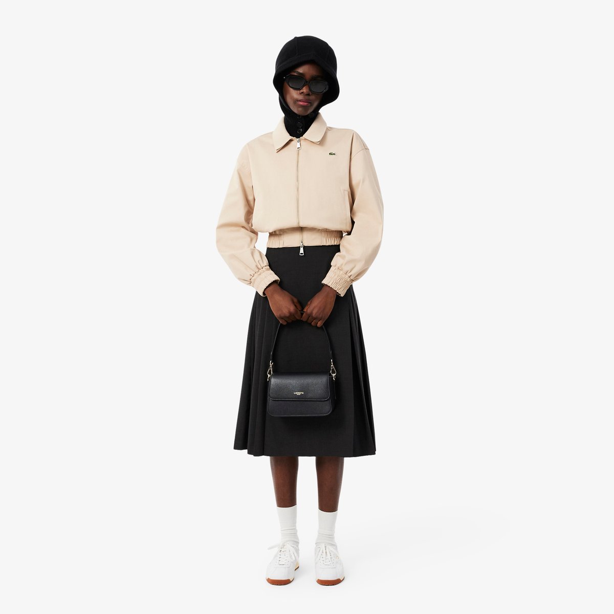 Sac à bandoulière Champs-Élysées noir-000, LACOSTE