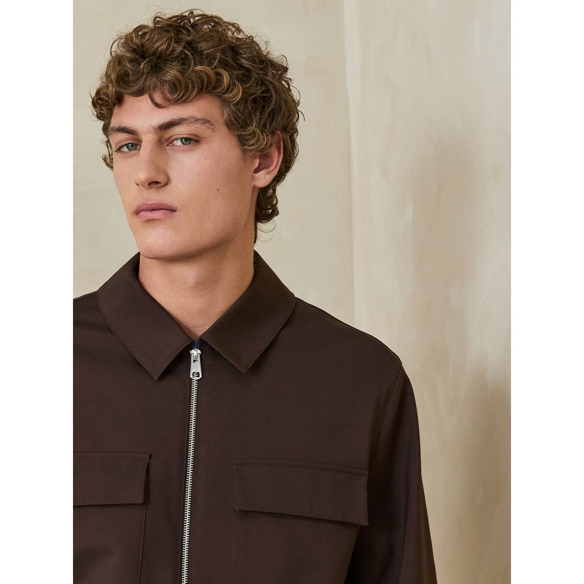 Veste technique stretch n. premium marron chocolat, NEXT