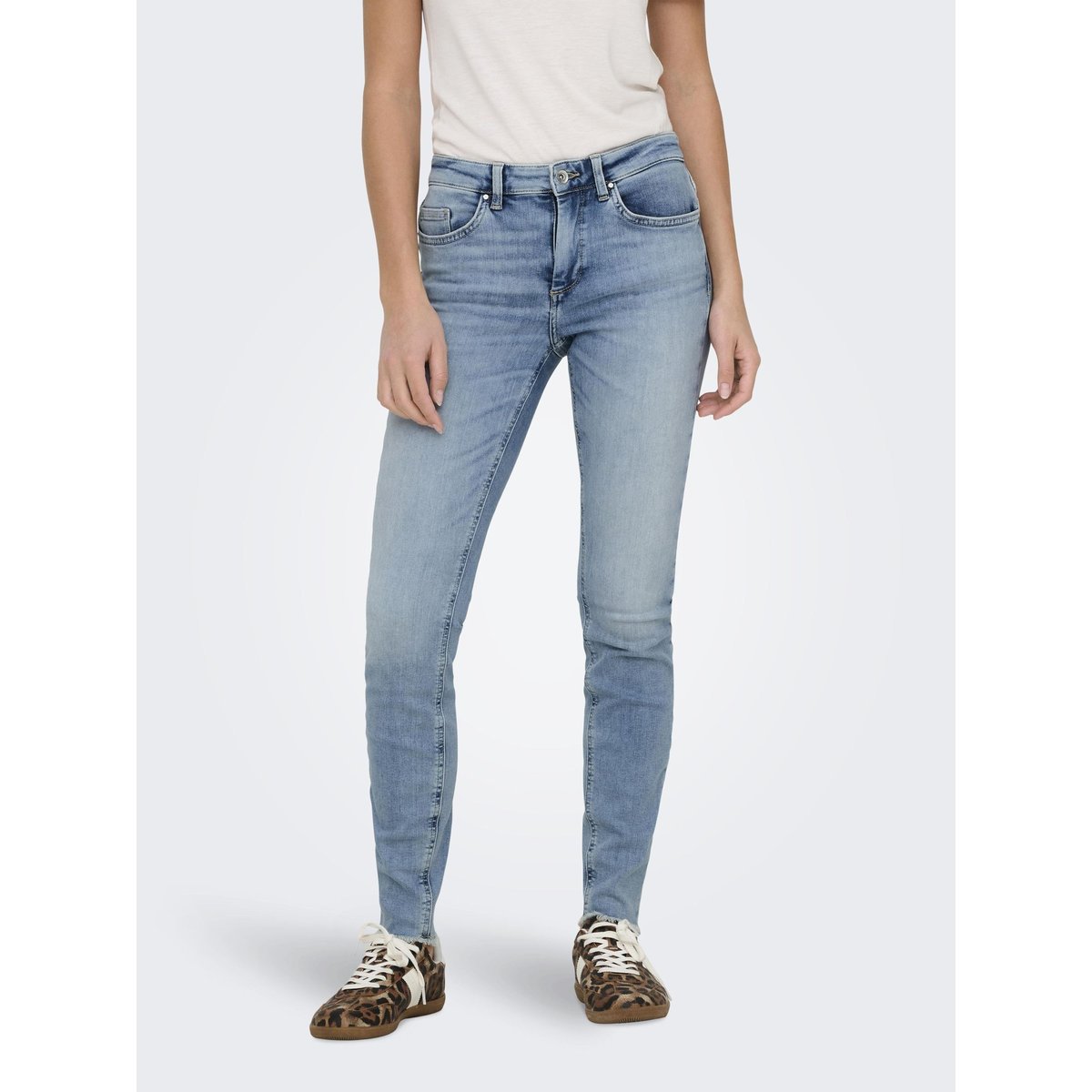Jean Skinny light medium blue denim, ONLY