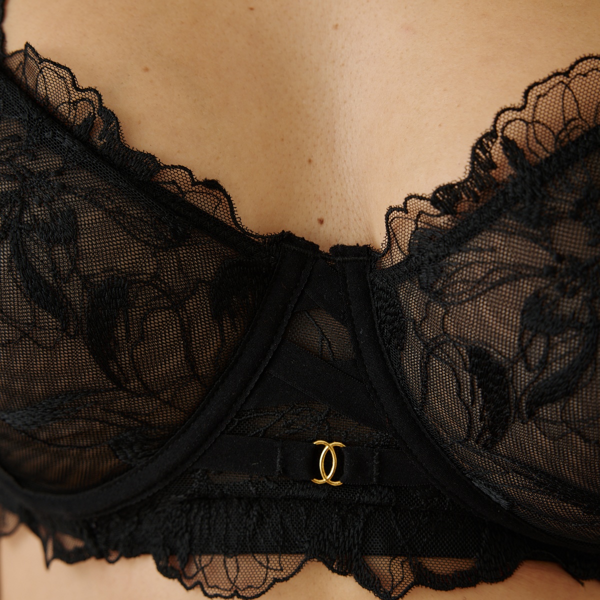 Soutien-gorge emboîtant Emy noir, VARIANCE