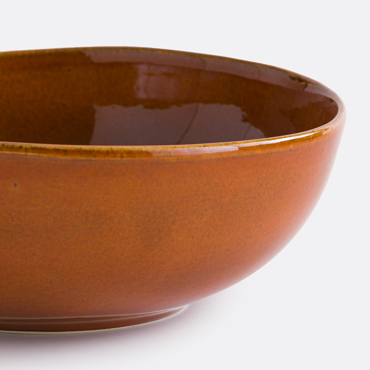 Saladier en grès émail réactif, diamètre 22,5 cm, TAVIRA caramel, LA REDOUTE INTERIEURS
