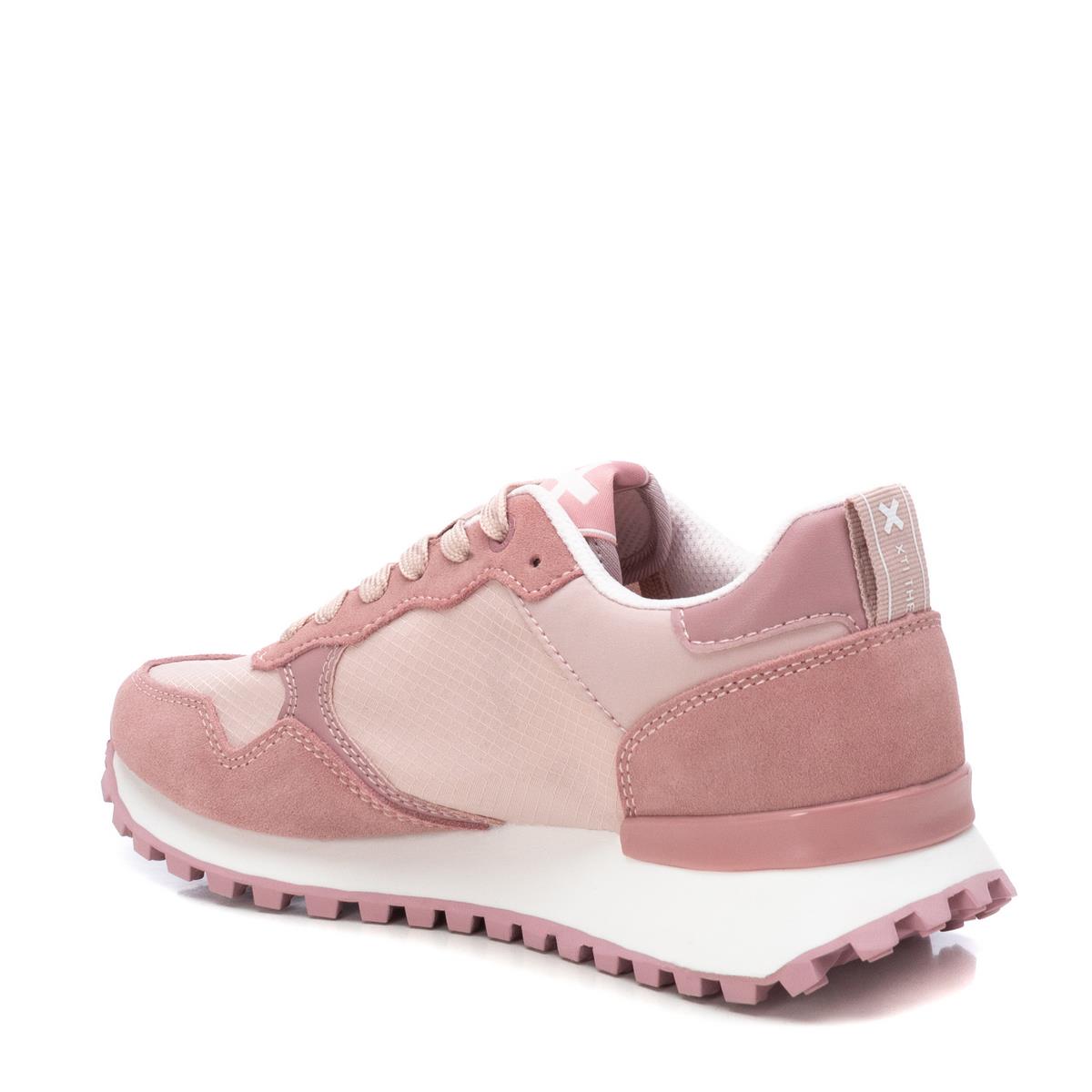 Baskets Plaine Lacets rose, XTI