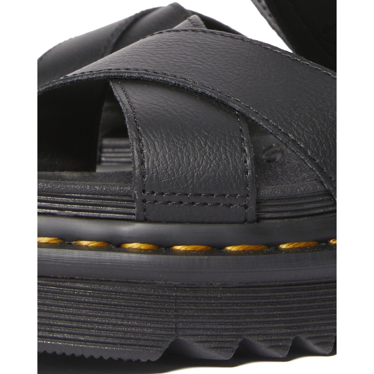 Sandali Voss II in pelle ATHENA nero , DR. MARTENS