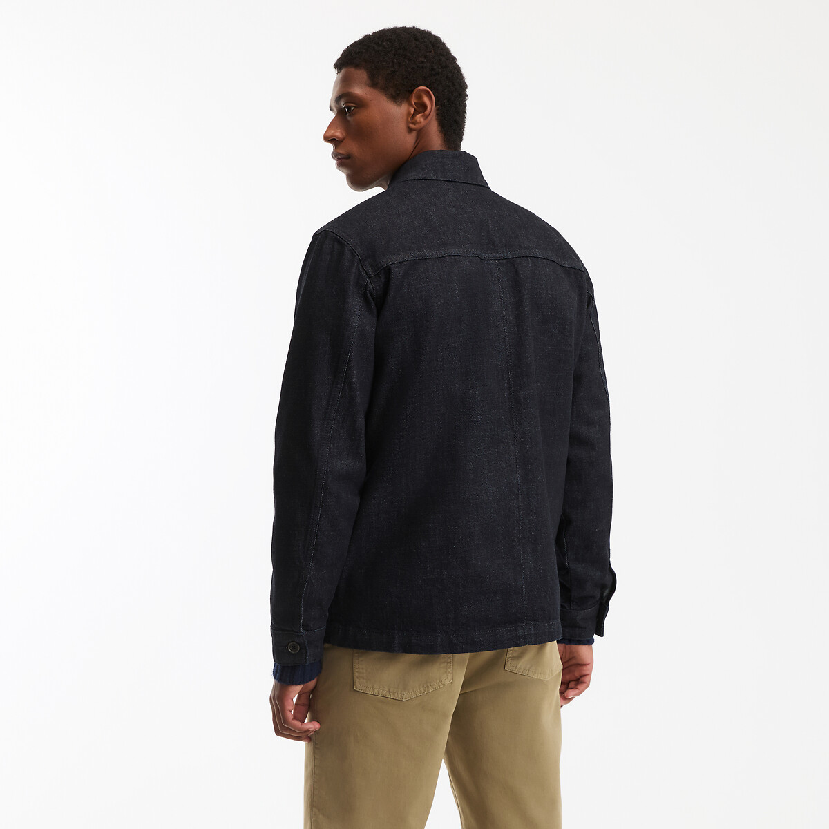 Veste workwear en denim selvedge, Signature HECTOR brut, LA REDOUTE COLLECTIONS
