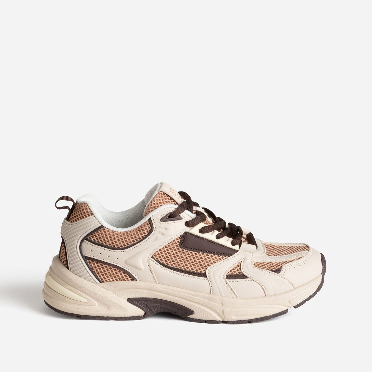 Basket PHOEBE. blanc/rose, ERAM
