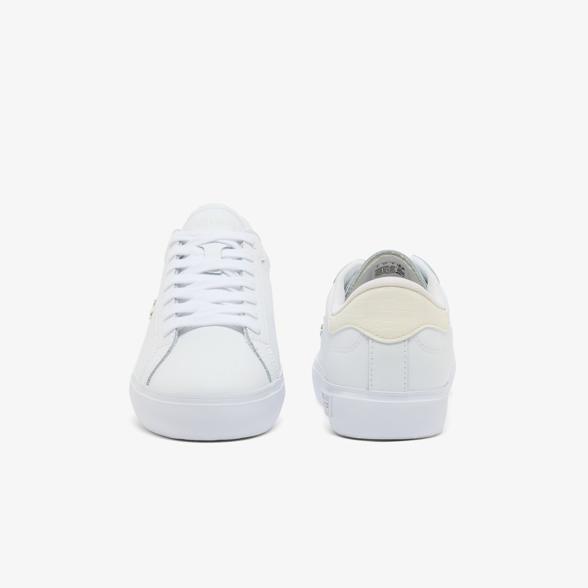 Sneakers Powercourt femme blanc-65t, LACOSTE