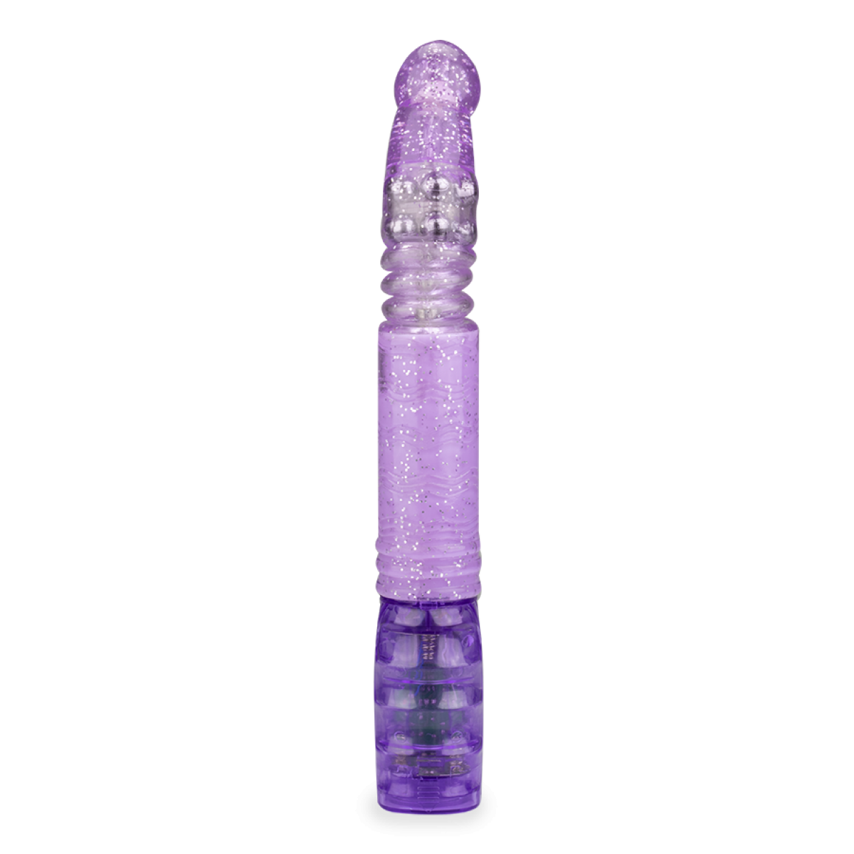 Rabbit glitter penguin va-et-vient automatique violet, LOVE AND VIBES