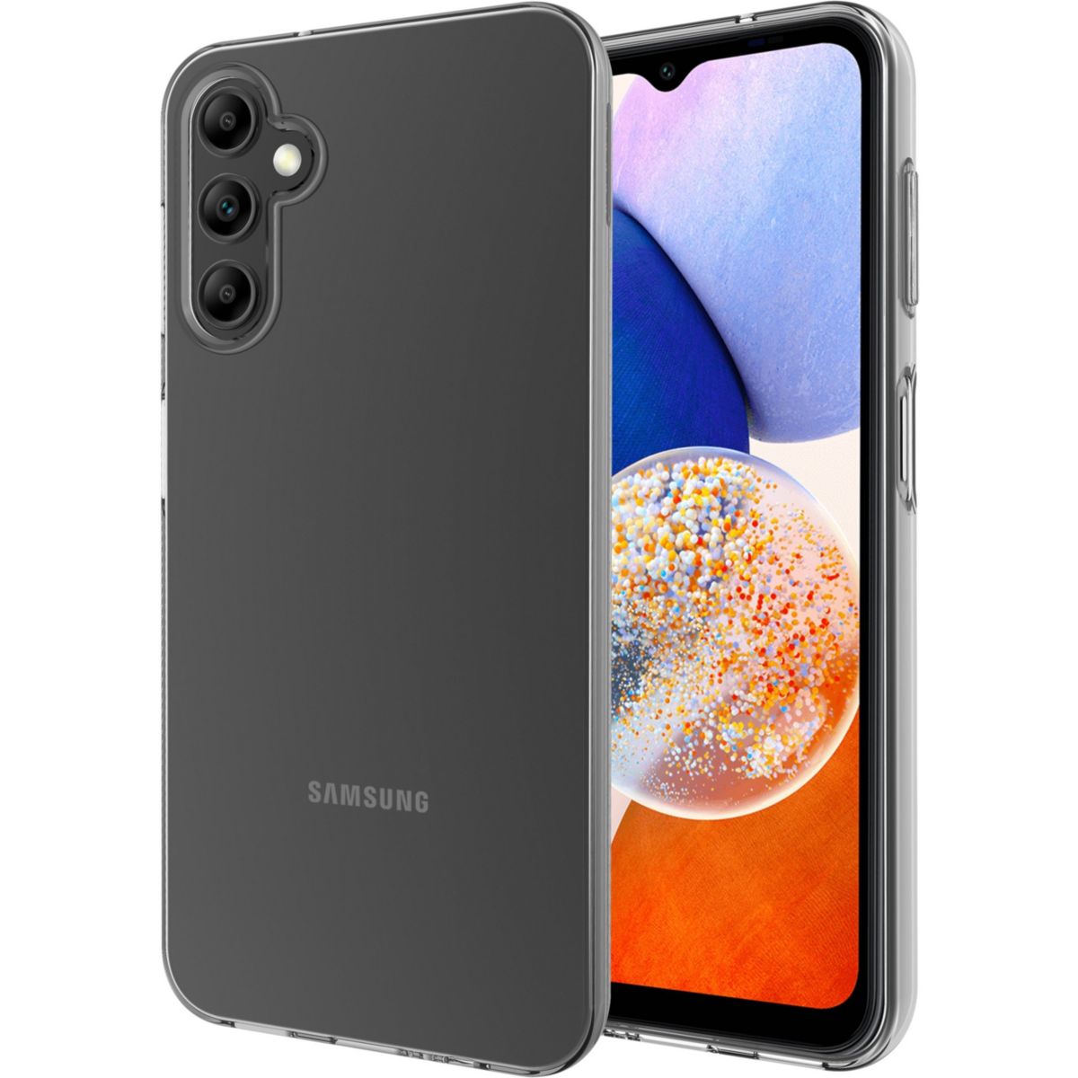 Coque Samsung A14 5G Souple Made In France transparent, ESSENTIEL B