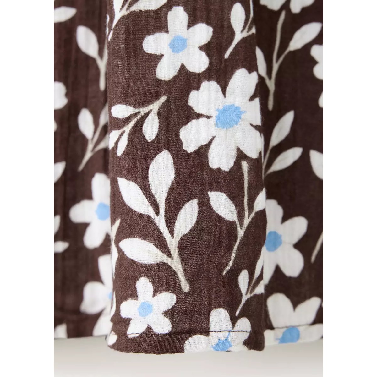 Robe à fleurs marron, MANGO BABY