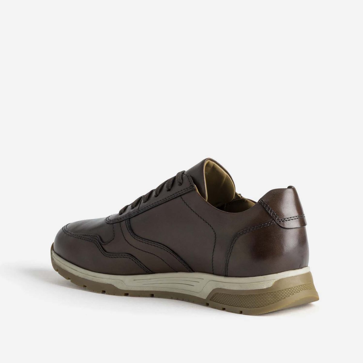 Basket en cuir PACCO marron, ERAM