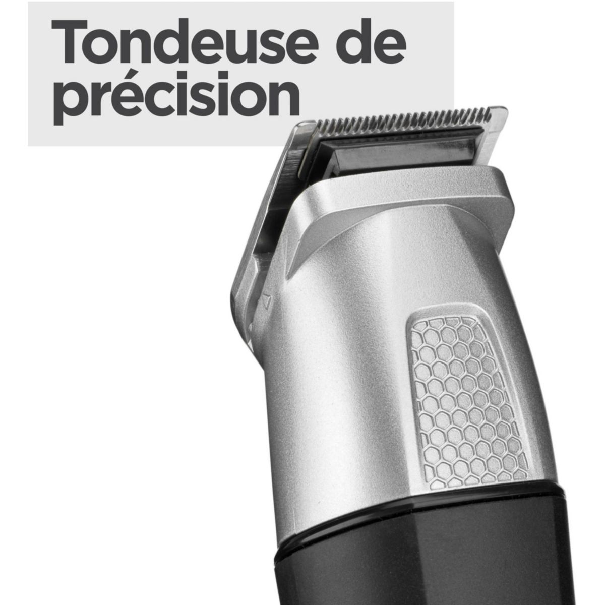 Tondeuse multi usages 11 en 1 MT812E, 4 hauteurs de coupe, précision 0,5 mm, autonomie 240 mn couleur unique, BABYLISS