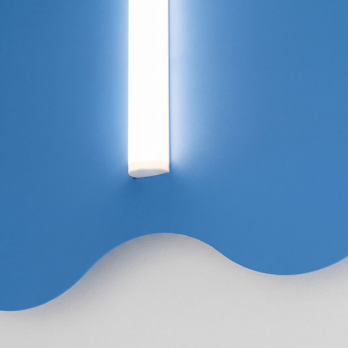 Applique murale Acier Bleu S14d 1 Klover bleu, EDEN