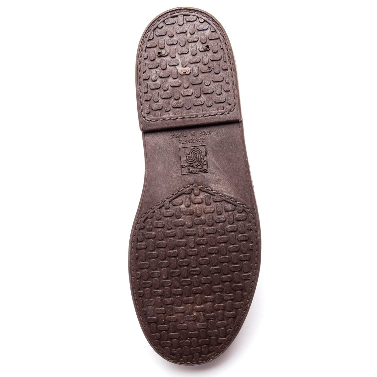 Sans-gêne mixtes en mouton véritable marron, PEDICONFORT