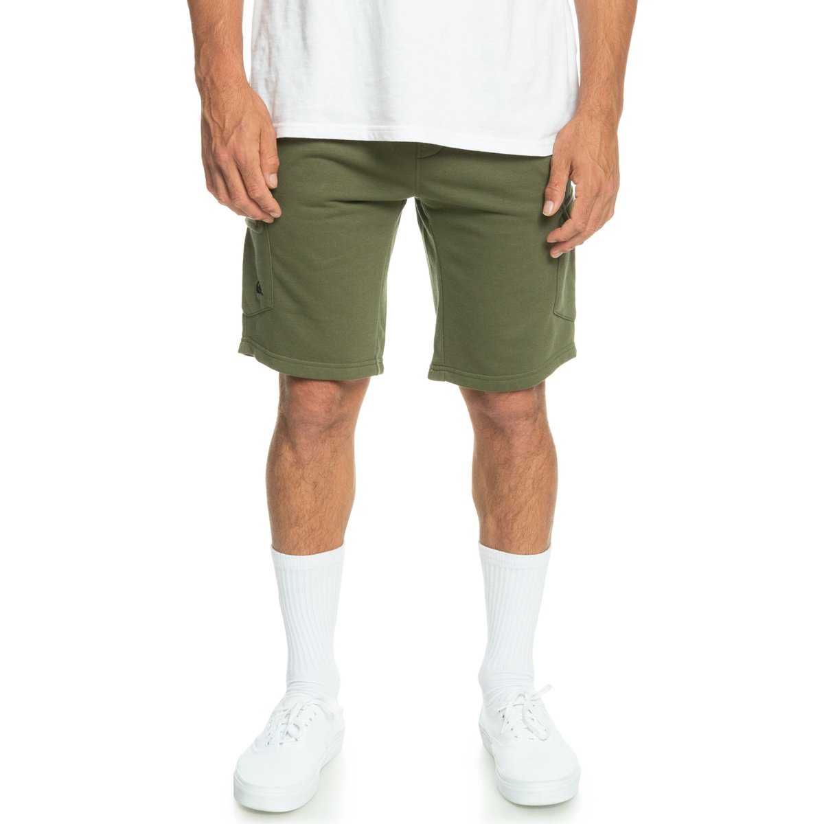 Short cargo en molleton JOGGER bleu navy blazer, QUIKSILVER
