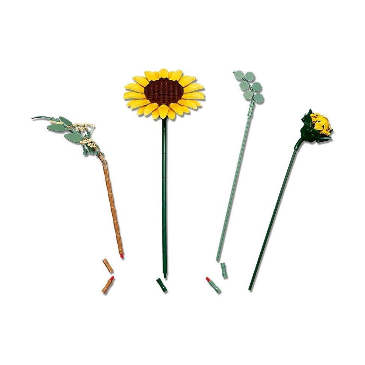 Botanicals Le bouquet de tournesols multicolore, LEGO