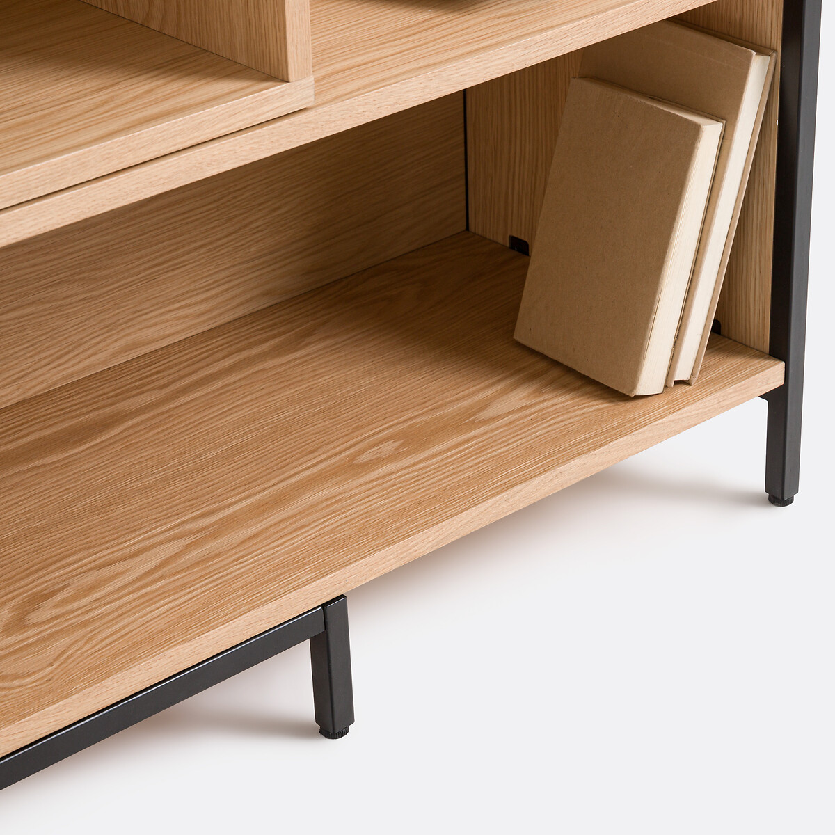 Console modulable et extensible plaqué chêne Volga coloris chêne, LA REDOUTE INTERIEURS