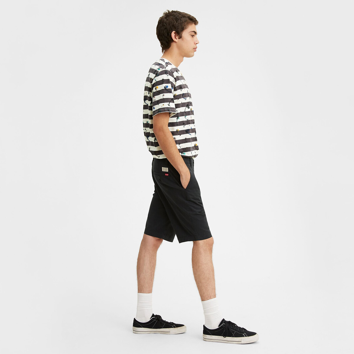 Bermuda chino Standard Taper noir, LEVI'S