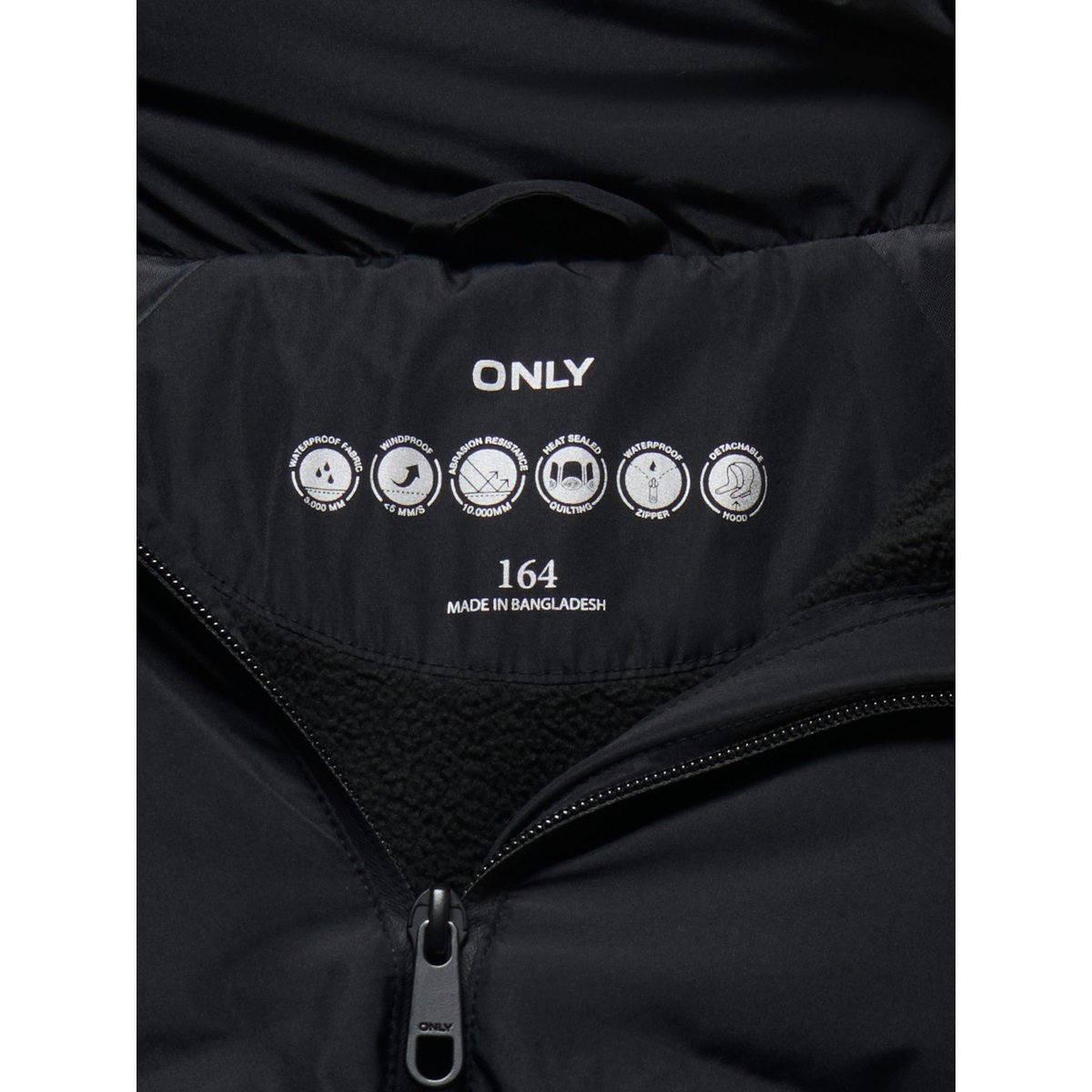 Doudoune noire - black, KIDS ONLY