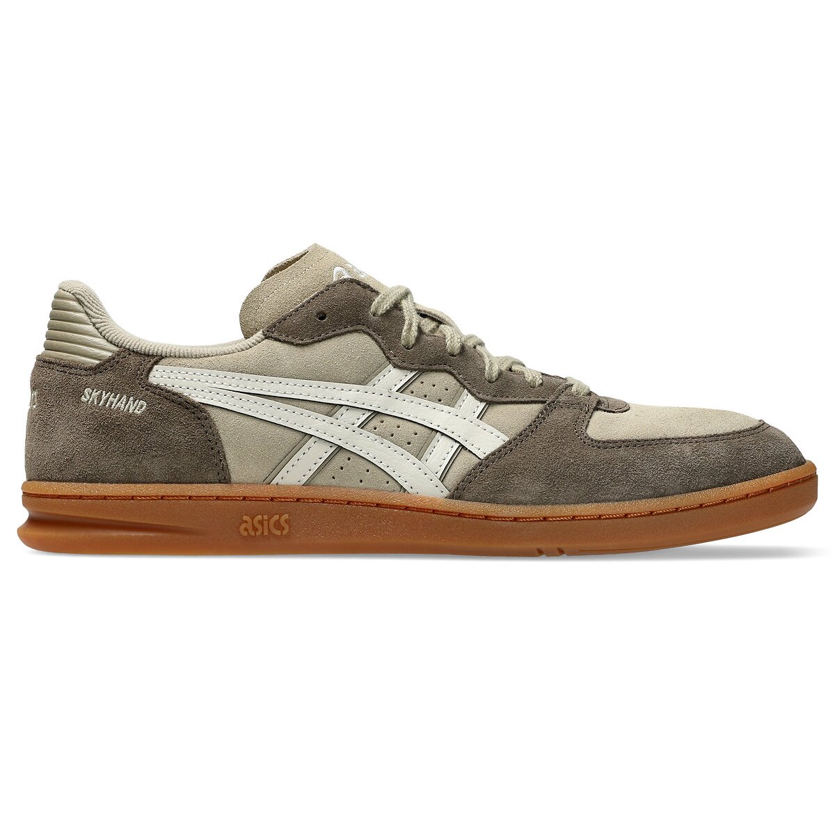 Baskets en cuir SKYHAND OG beige/gris, ASICS