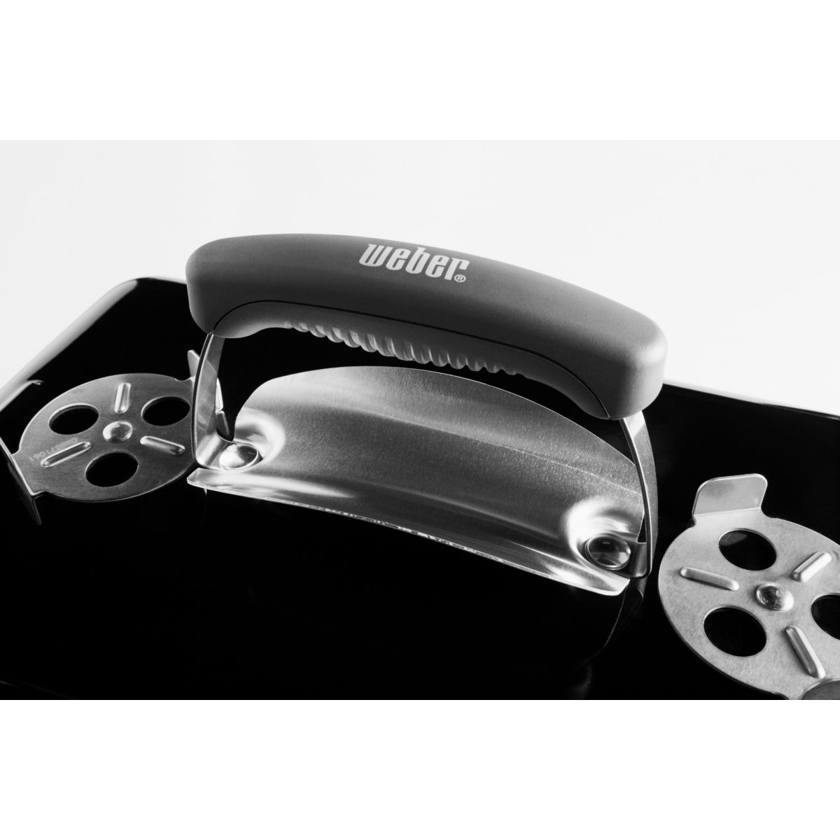 Barbecue charbon Go anywhere Black à poser 42 sm noir, WEBER