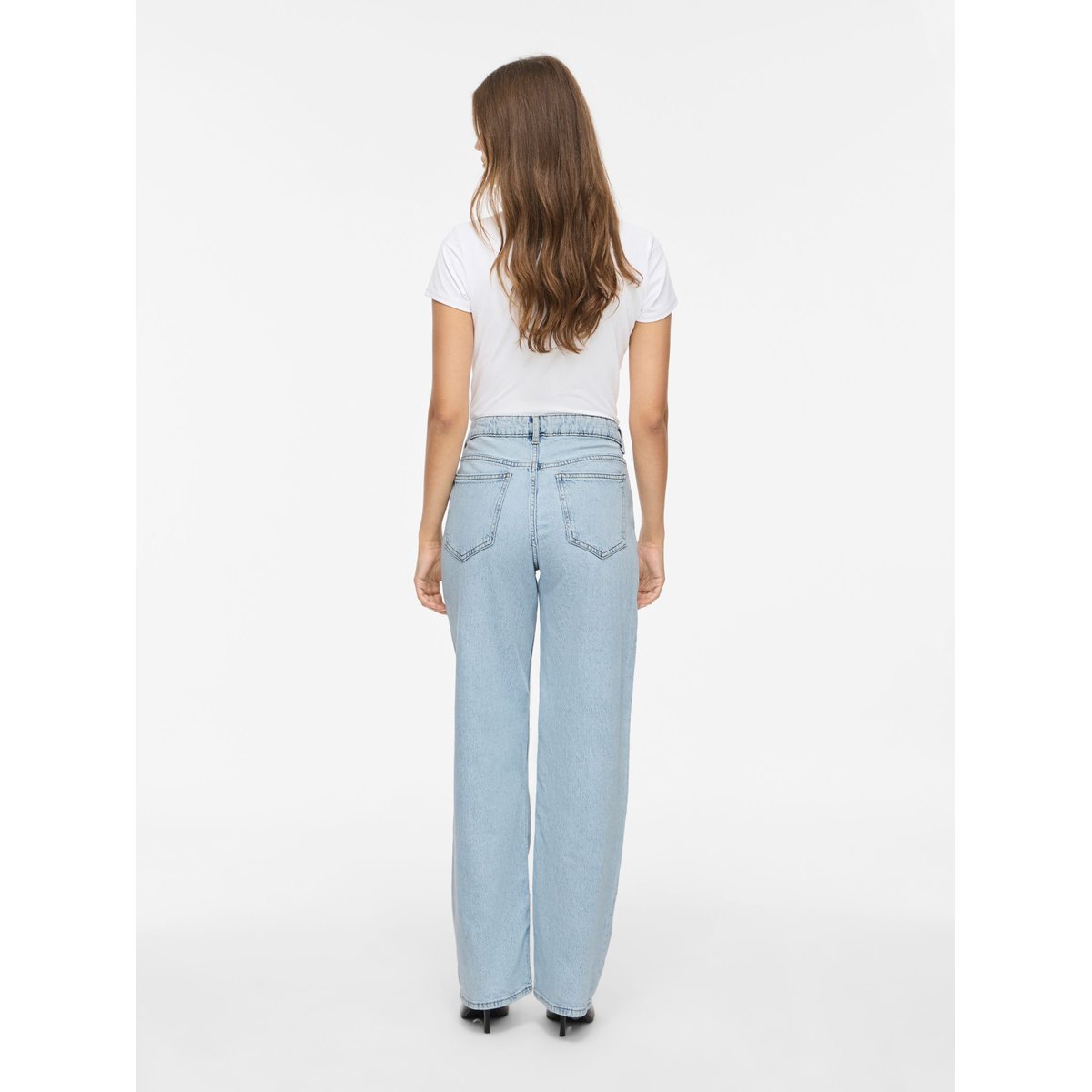 Jean Droit bleu - light blue denim1, VILA