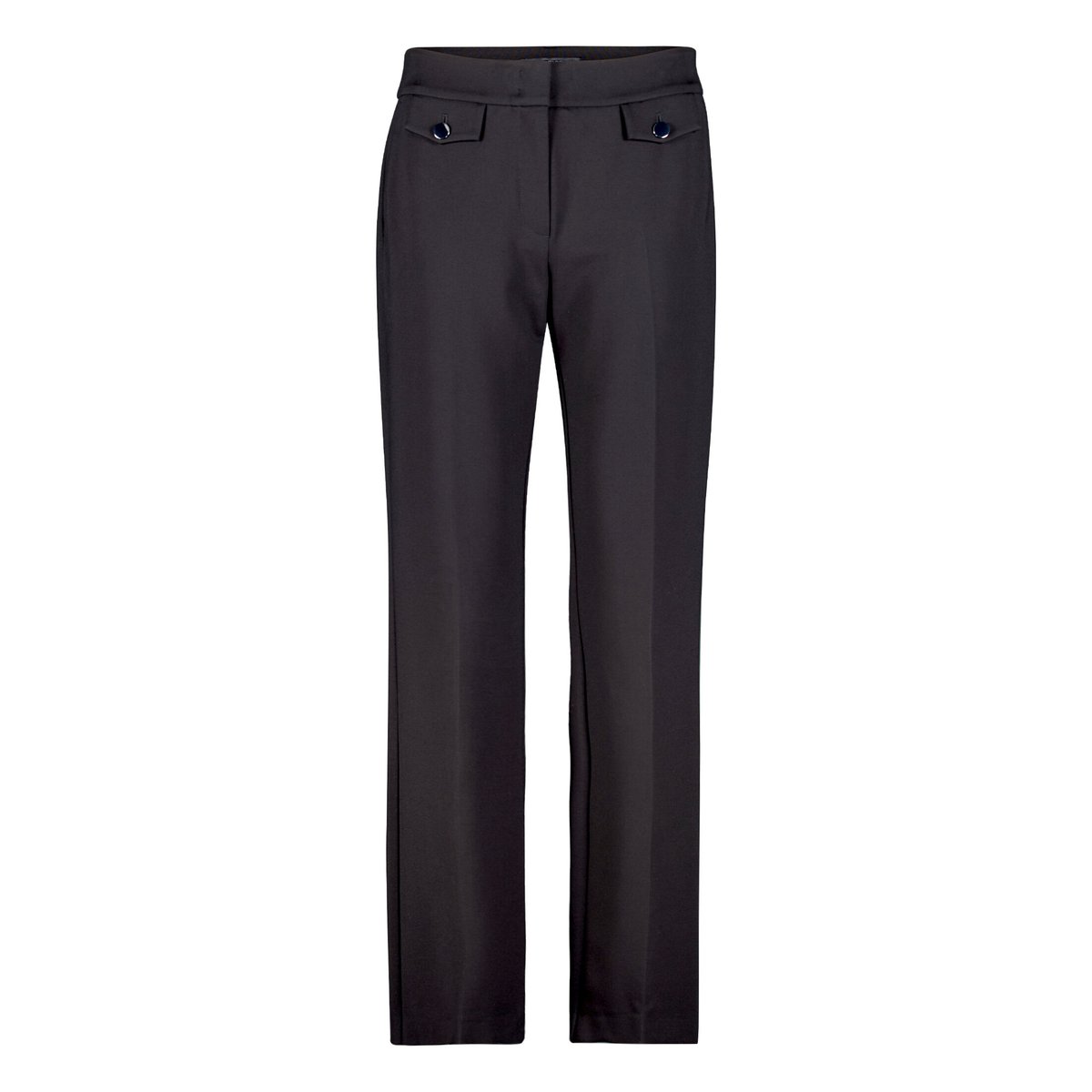 Pantalon stretch à plis repassés noir, BETTY BARCLAY