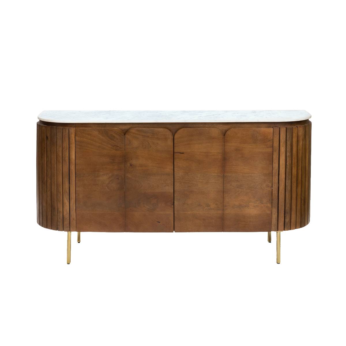 Buffet en bois de manguier SIENNE bois foncé, MADE IN MEUBLES